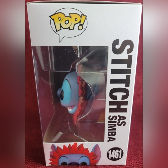 Stitch as Simba funko # 1461 (nib) With pop protector - Picture 5 of 7